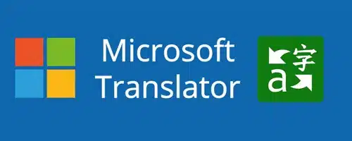 Microsoft translator app logo 