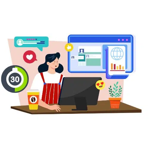 Quick response and detailed support system in 30 min