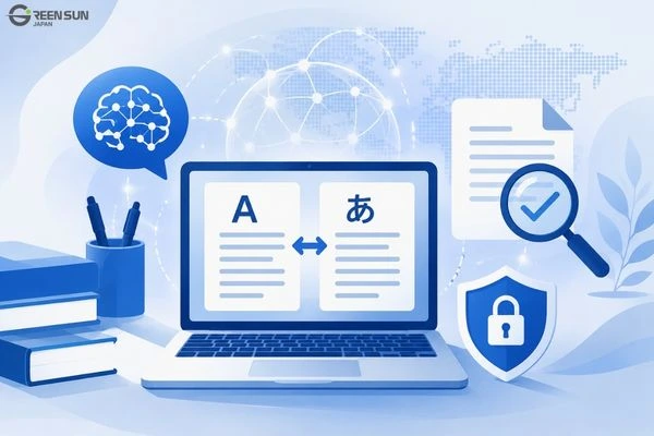 Intro Image - Using AI English translation for internal documents and business communication