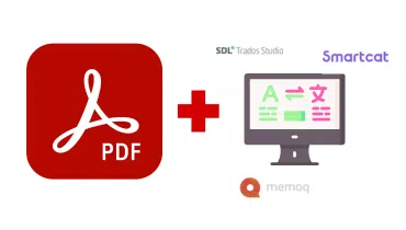 PDF tranlate by Adobe Acrobat with CAT tools 