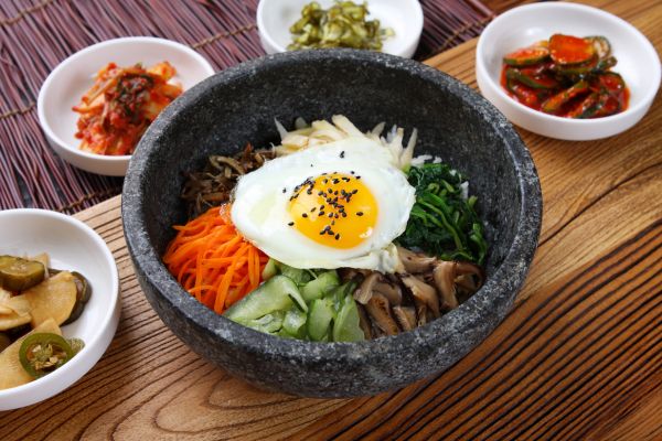 Bibimbap dish