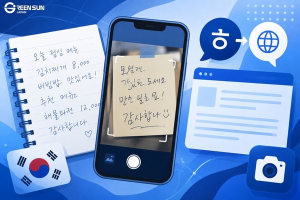 Body Image - Best OCR apps for translating Korean handwriting from photos