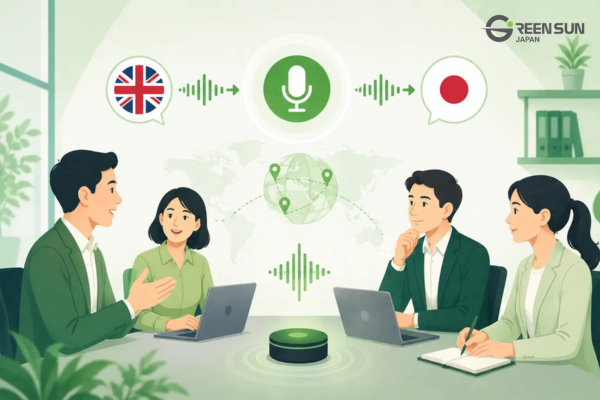 English speech translation app for business meetings