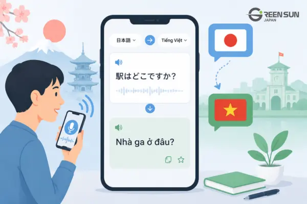 Vietnamese voice translation for chatting travel and business communication