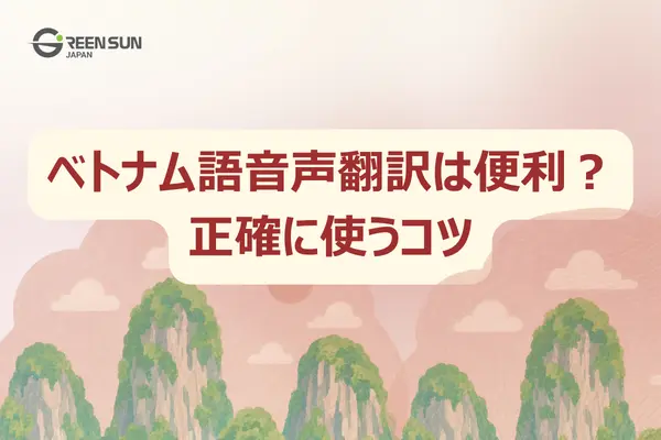 Is Vietnamese voice translation useful? How to use it accurately in common situations.
