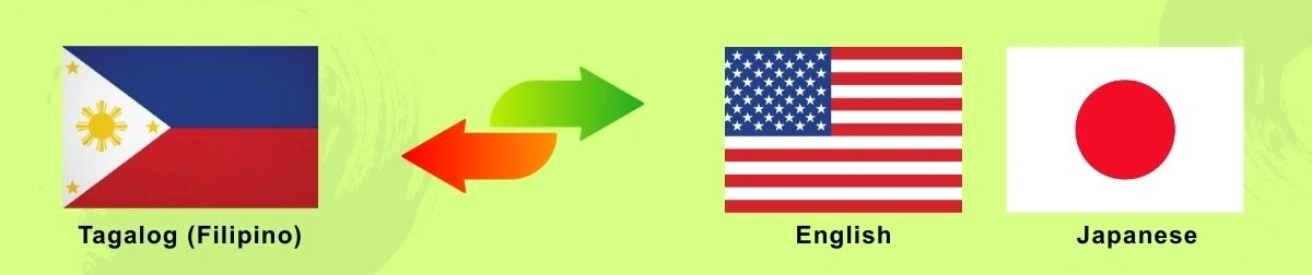 Tagalog Filipino | 多言語翻訳のGreen Sun Japan 株式会社