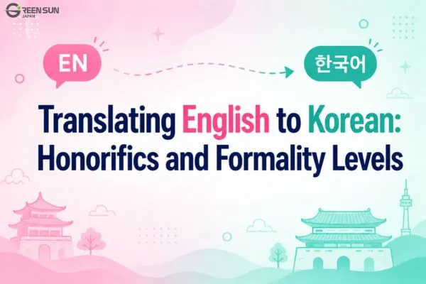 English to Korean Translation Understanding Korean Honorifics and Speech Levels - thumbnails-image