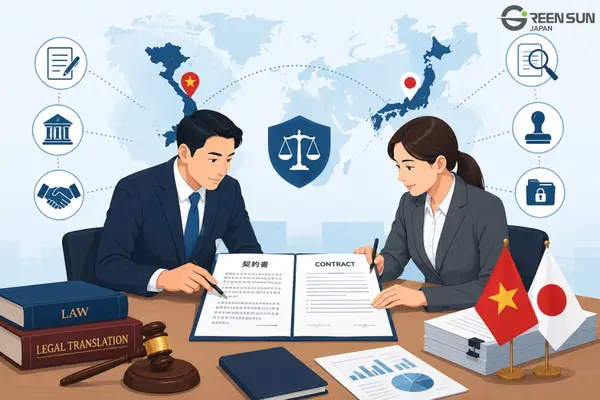 Japanese contract translation services