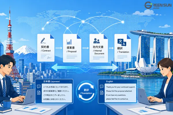 Japan Singapore business translation