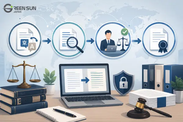 Legal translation QA workflow