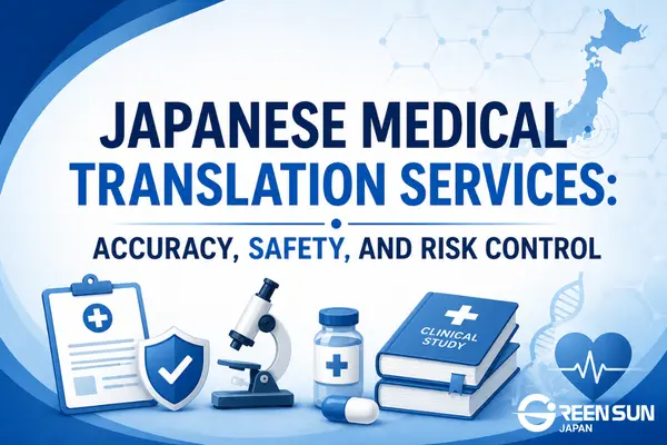 Japanese Medical Translation Services: Accuracy, Safety, and Risk Control