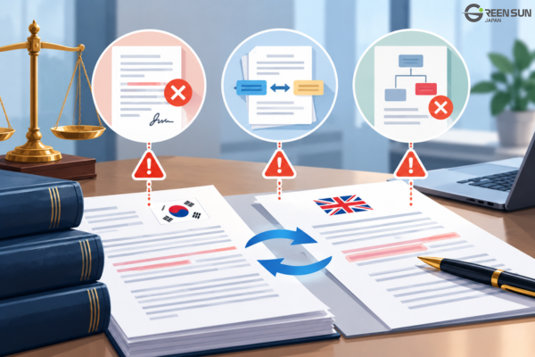 Korean legal translation for contracts, compliance documents, and disputes