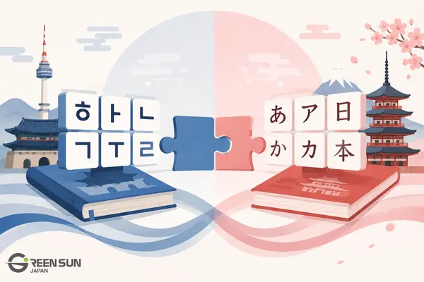 Comparison Between Korean and Japanese