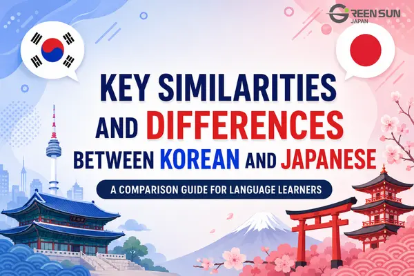 Why Are Korean and Japanese So Similar? Key Similarities and Differences Explained