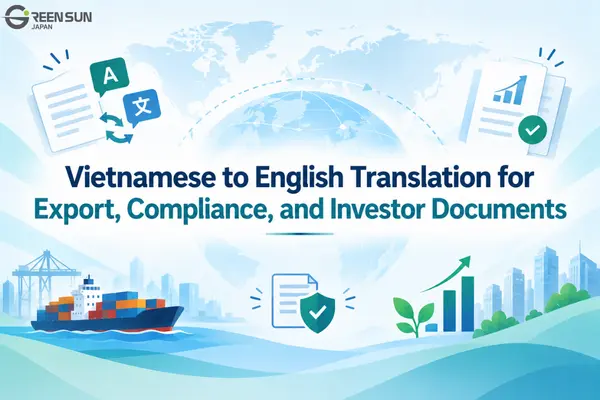 Vietnamese English document translation