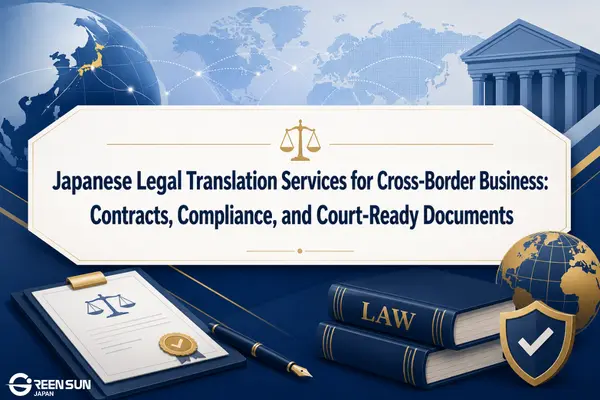 Japanese legal translation services