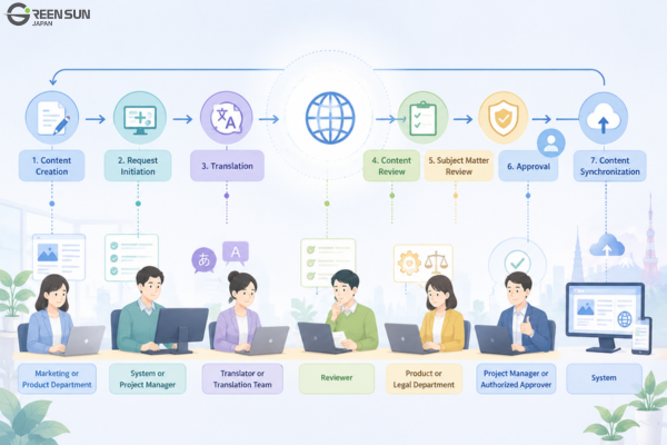 Using GlobalLink to Centralize Multilingual Content Workflows in Japanese Teams