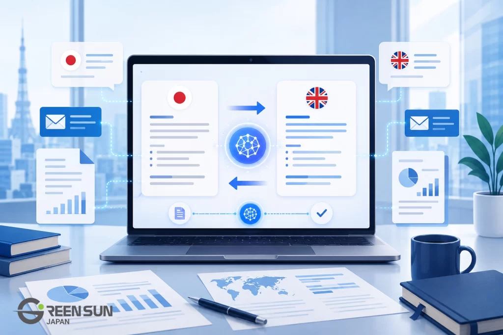 Using AI tools to translate Japanese content for business