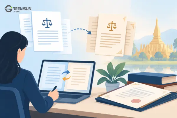 Professional Lao contract permit and investment translation
