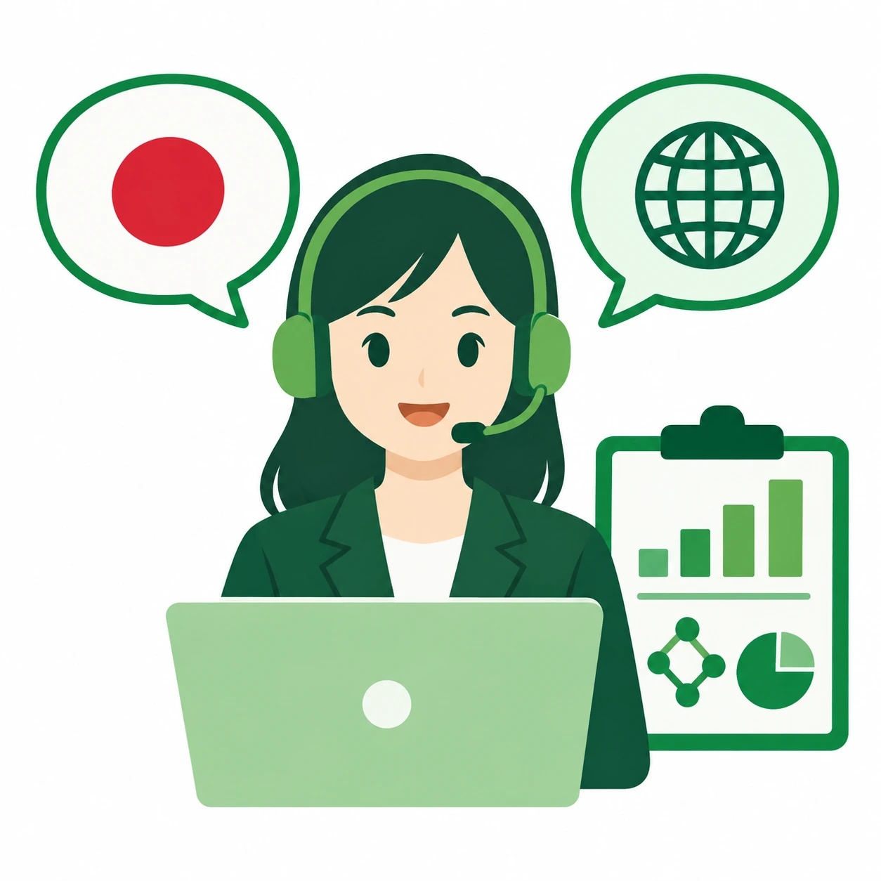 Project support in Japanese and English image